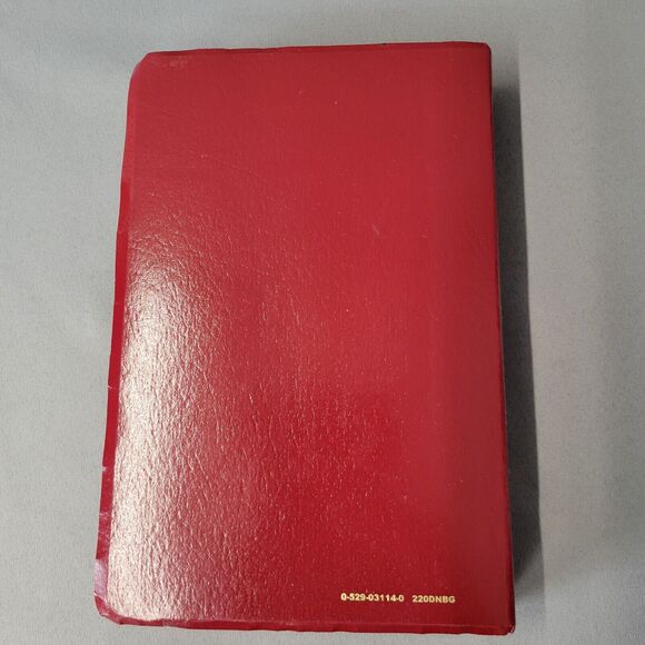 The Holy Bible KJV Old & New Testament Book Red 1989 Words Of Christ In Red - Picture 14 of 15